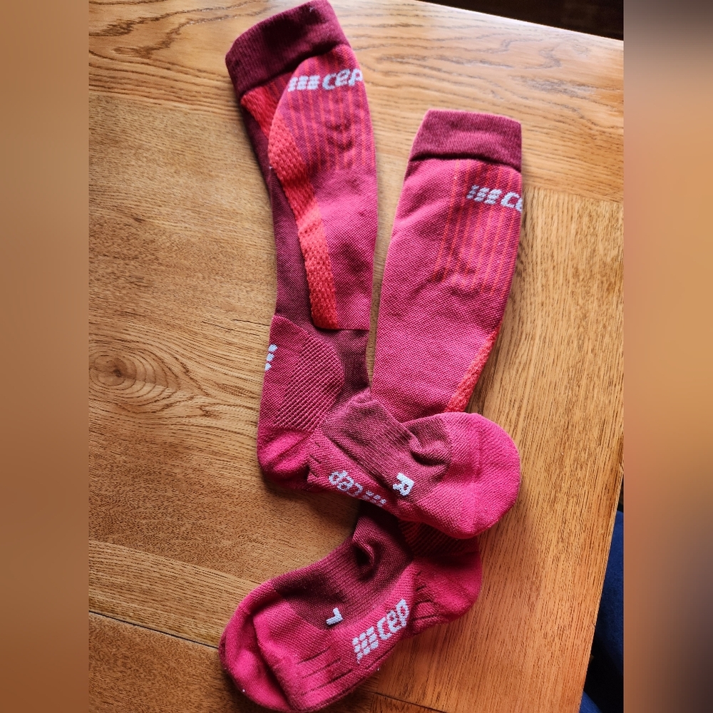Women's CEP Ski Tall Compression Socks